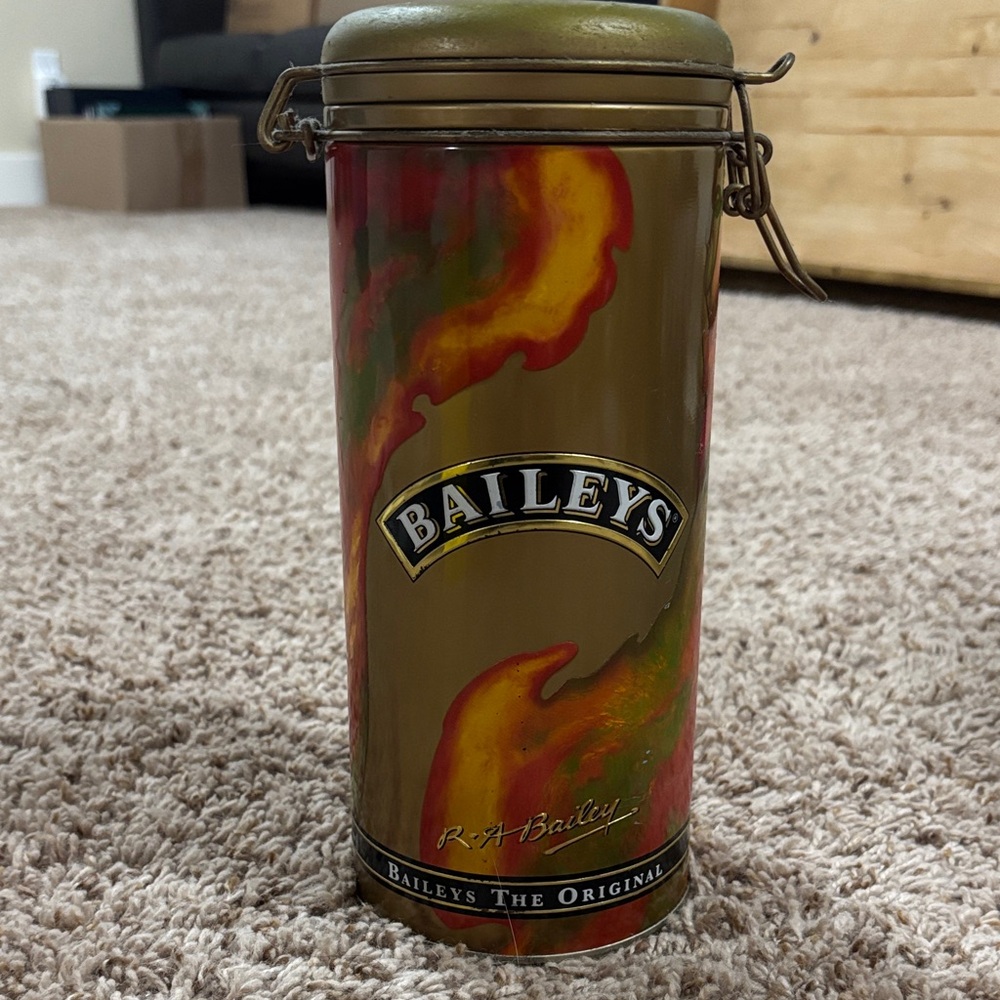 Vintage Baileys collectible tin